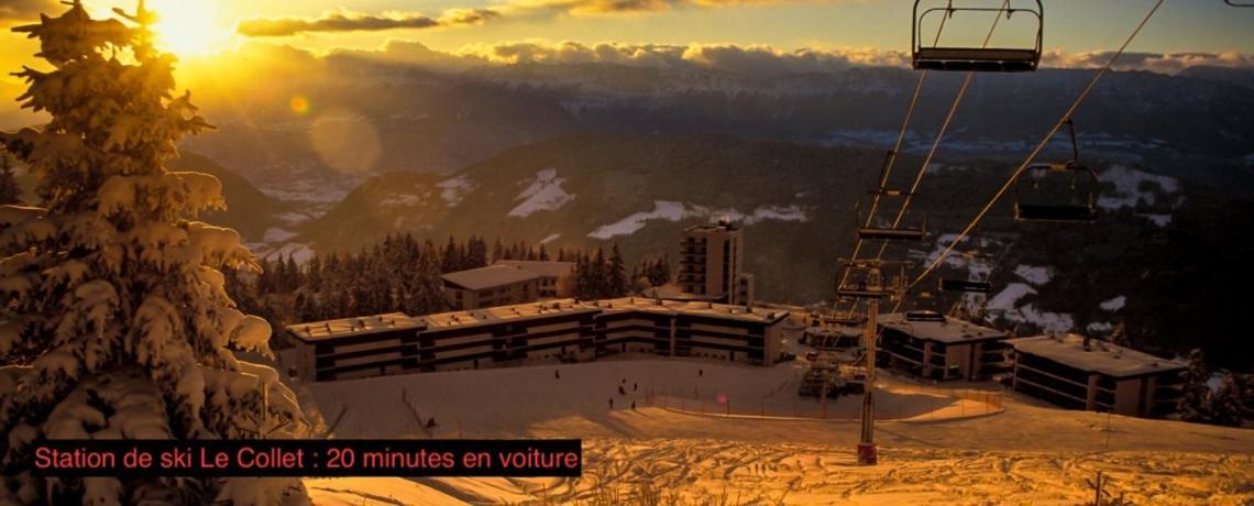 Meuble Classe 3 Etoiles Au Pied Des Thermes Allevard Dış mekan fotoğraf